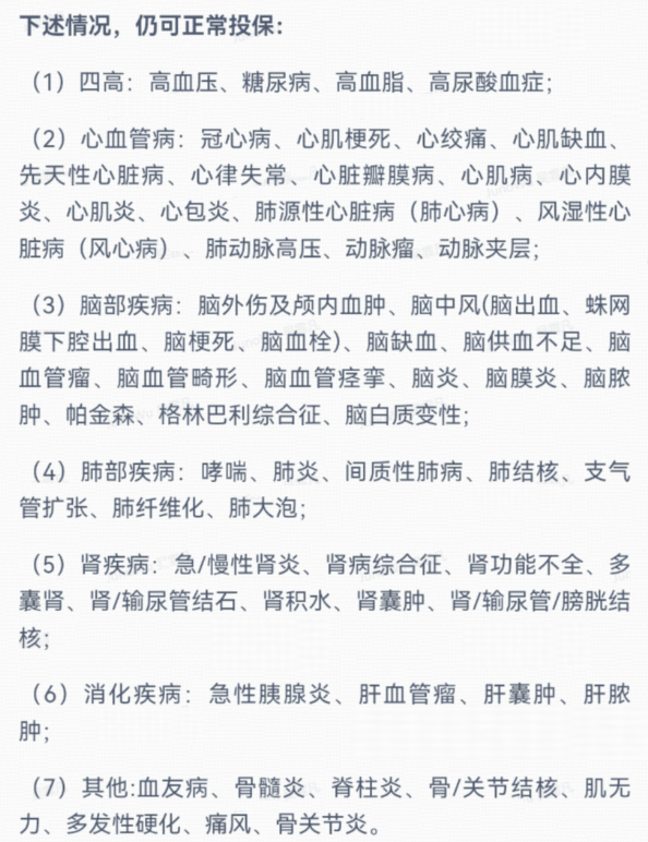 保终身的蓝医保有多宽松?高血压、糖尿病也能买插图2 保终身的蓝医保有多宽松?高血压、糖尿病也能买插图2