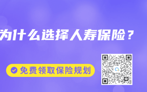 为什么选择人寿保险？